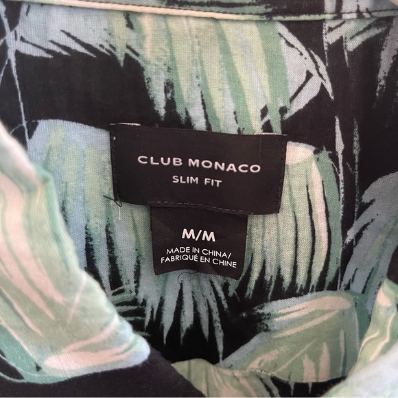 Club Monaco men’s short sleeve shirt - Picture 3 of 6